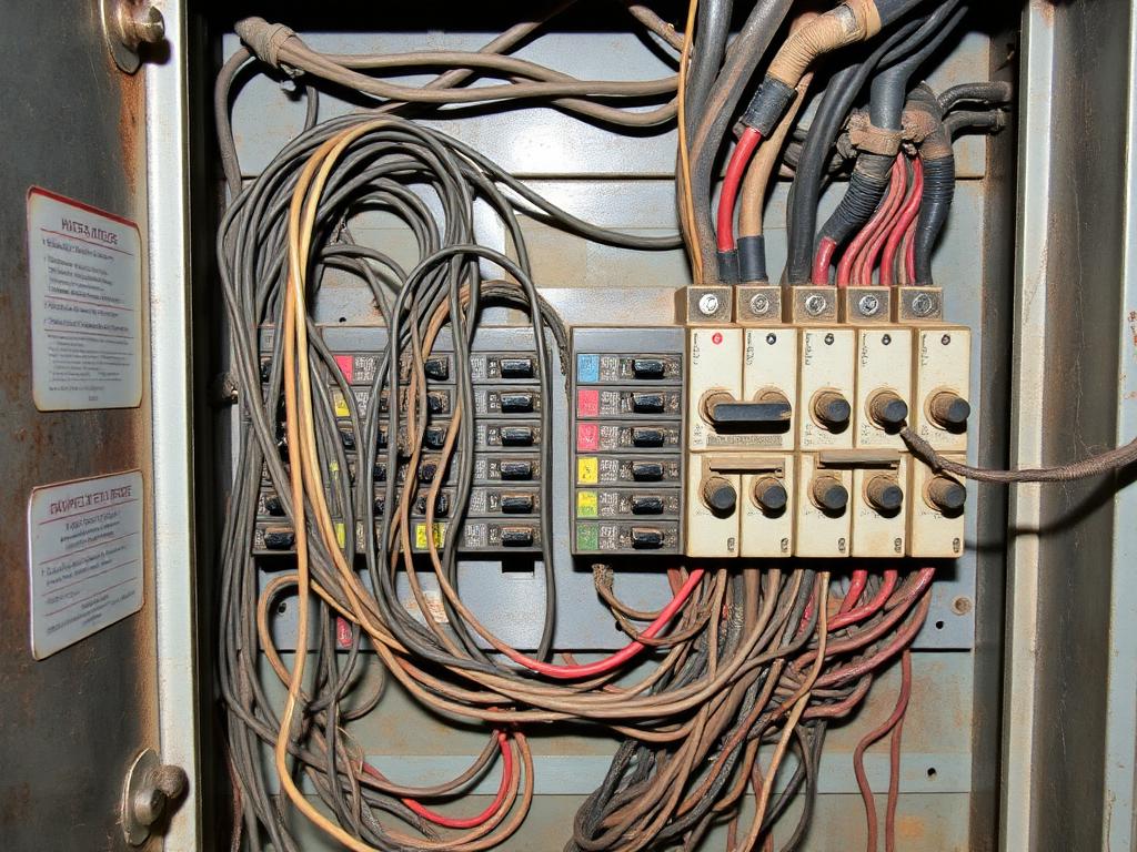 Antes — Modernização de Quadro Elétrico